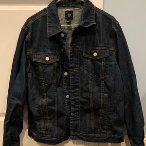 Authentic dark denim Gap jacket